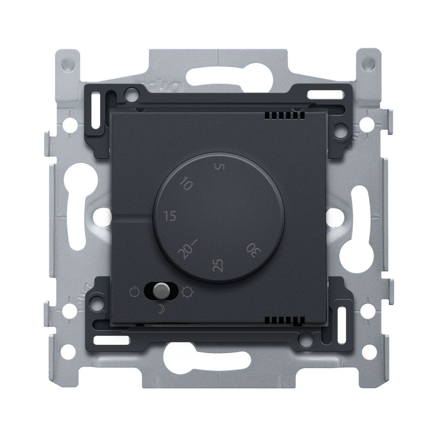 Elektronische thermostaat anthracite