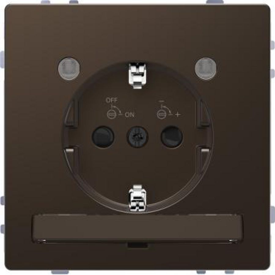 WCD-LED-lampje-Kinderbeveiliging-Mokka metallic-Systeem D