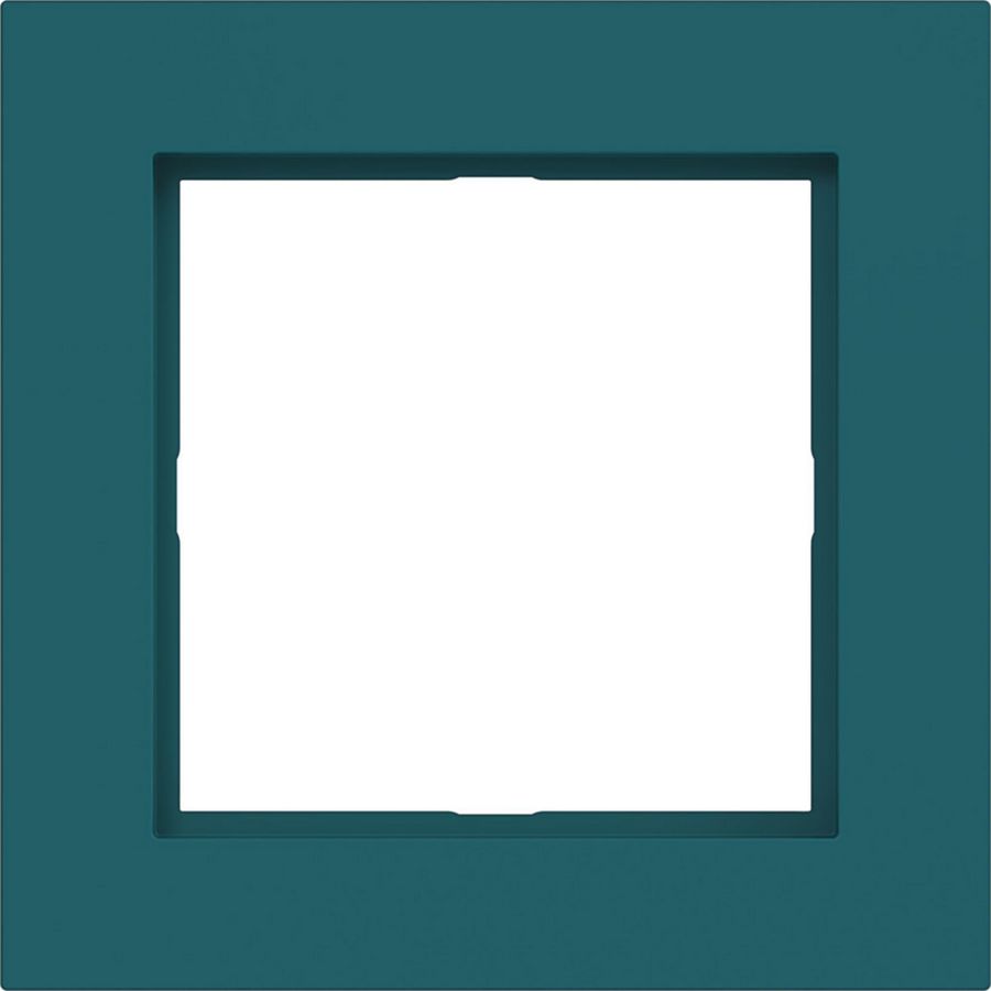 LED-afdekraam 1-voudig, A.1, azure, mat