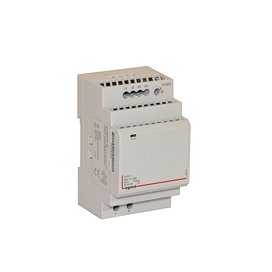Geschakelde voeding 24V 60W