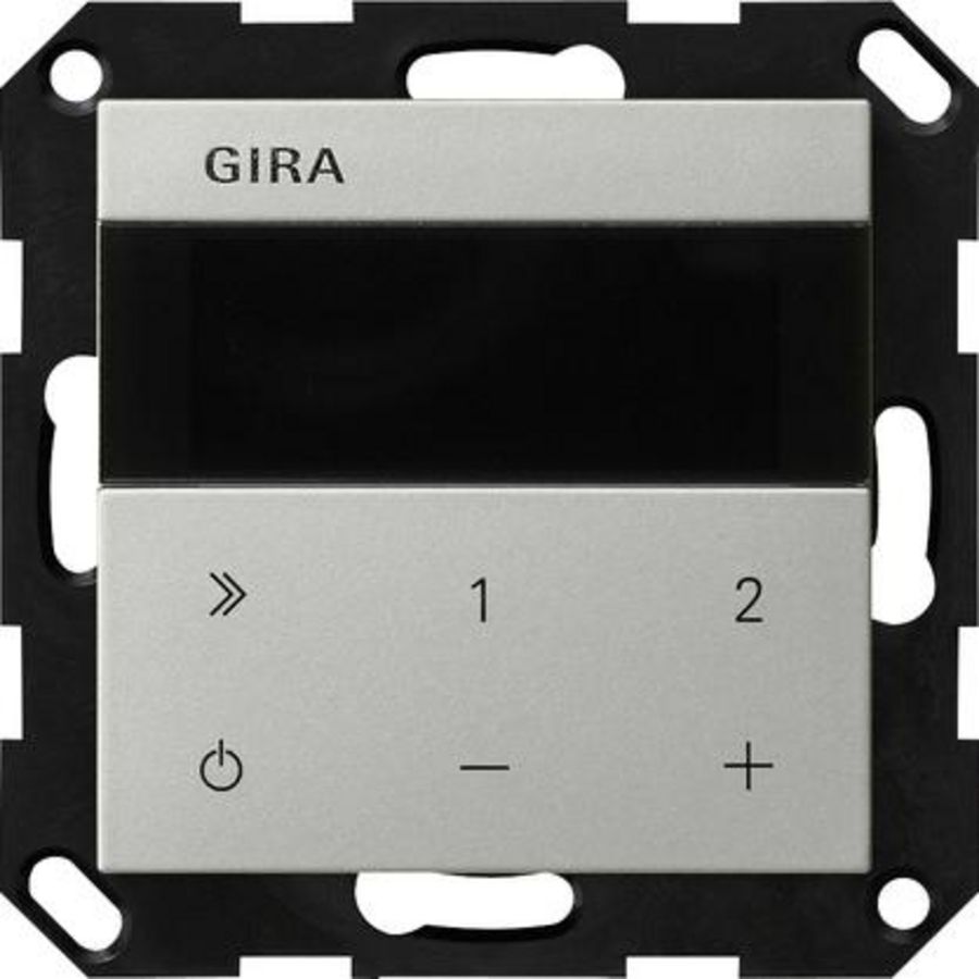 Inbouwradio IP System 55 edelstaal