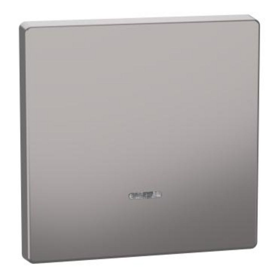 Wisselwip met controlevenster Nikkel metallic Systeem D