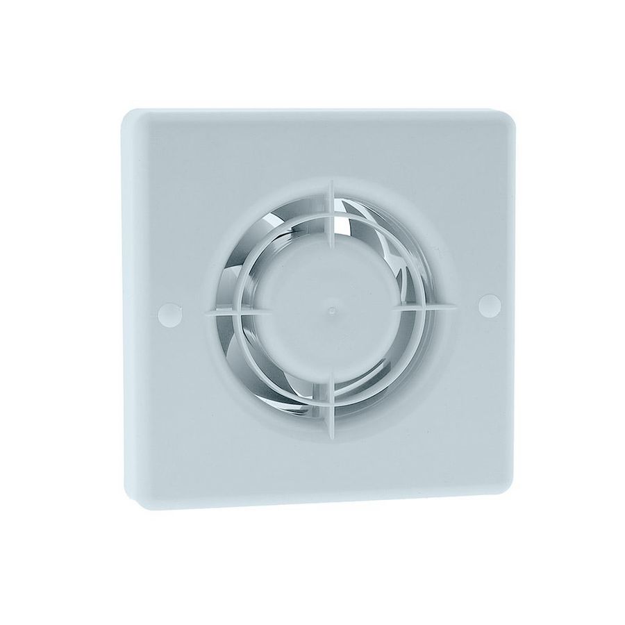 Badkamer-/ toiletventilator CR 100 wit