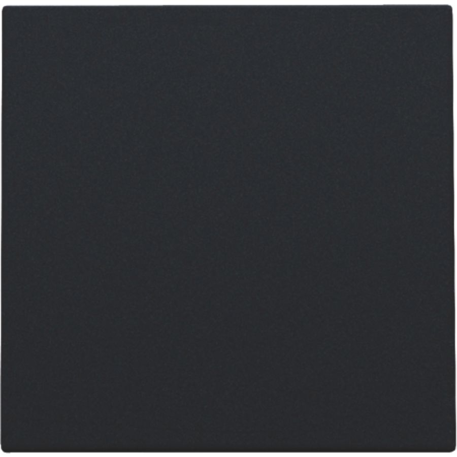 Afwerkingsset kabeluitvoer blindplaat trekontlasting black