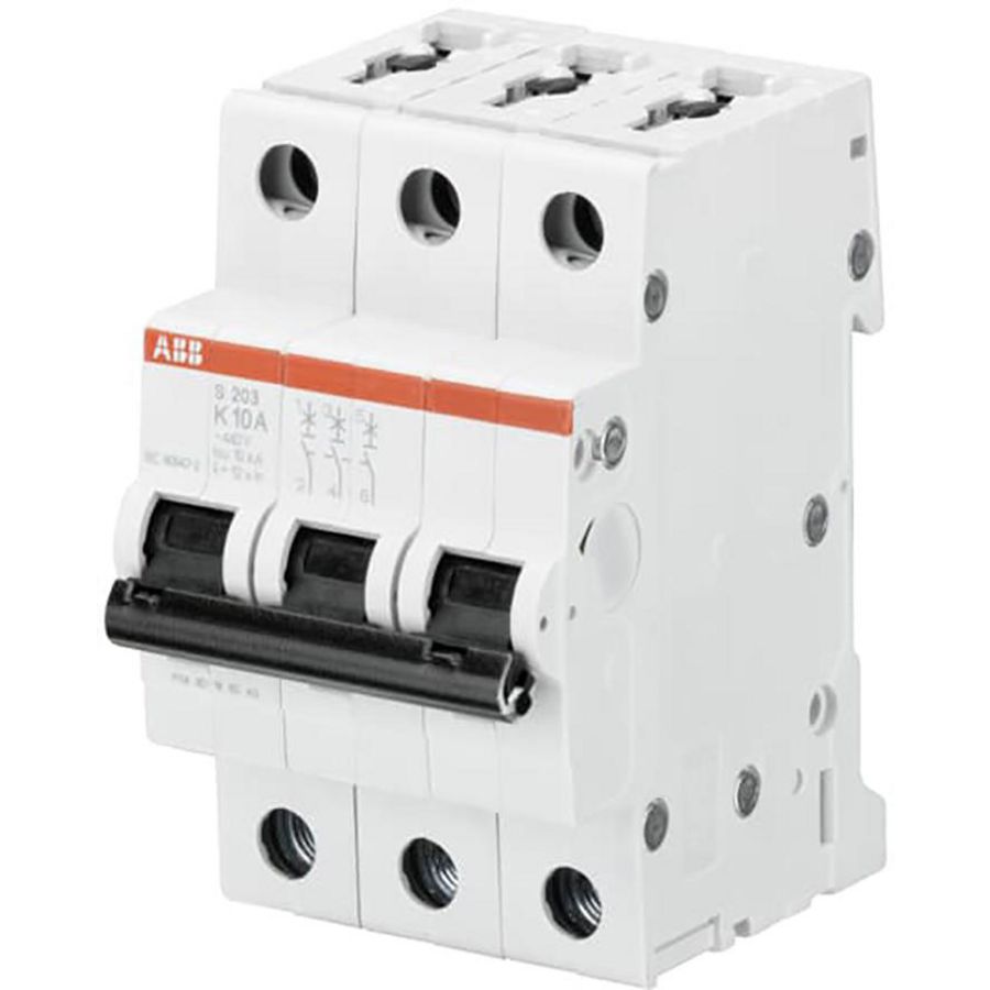 Installatieautomaat 5A 6kA 3-polig K-karakteristiek