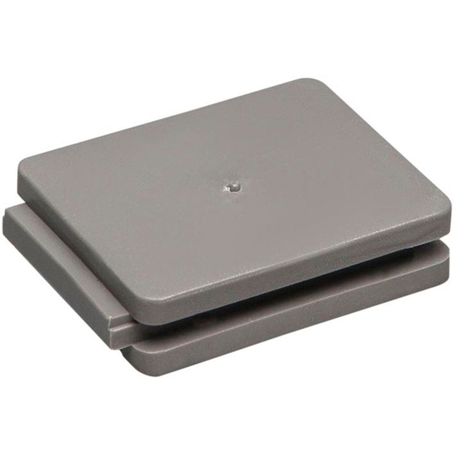 Inzetstuk blind kabeldoos 3640 recycled kunststof