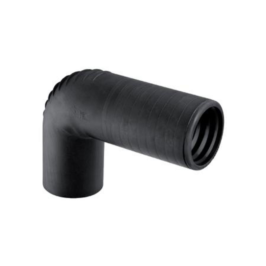 Aansluitbocht 90° 63/63mm polyethyleen (PE) Silent-db20 geluidsarm