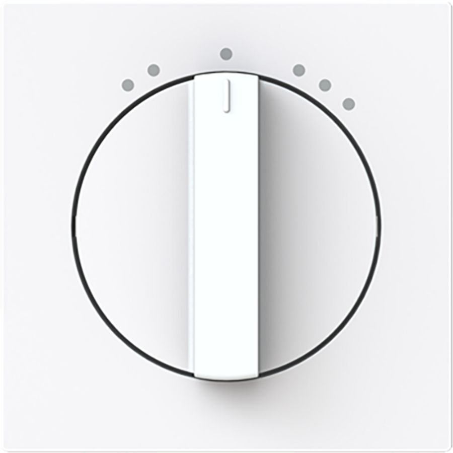 Centraalplaat met greep voor sokkel 2711U art-wit (1740 DRL-44G-503)