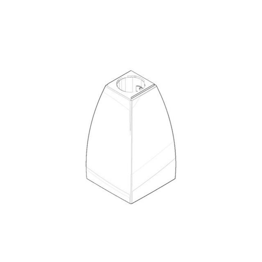Aansluiting 52,73x52,73x94,5mm Champagne (22kt Goud)