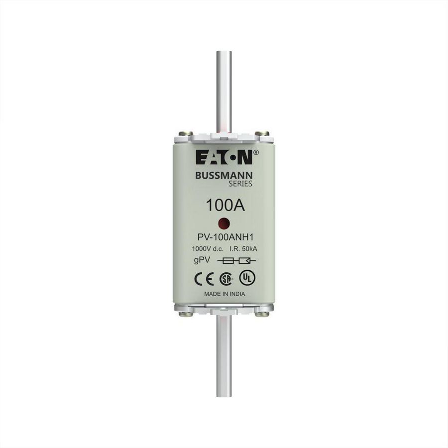 Zekering h. snelheid 100A 1000V 50kA NH1 gPV UL PV UL VVE=3