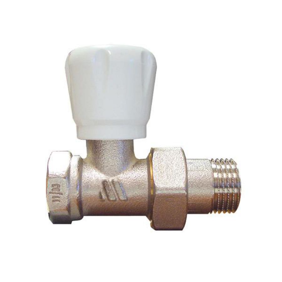 Radiatorkraan manueel 164SN12R Recht