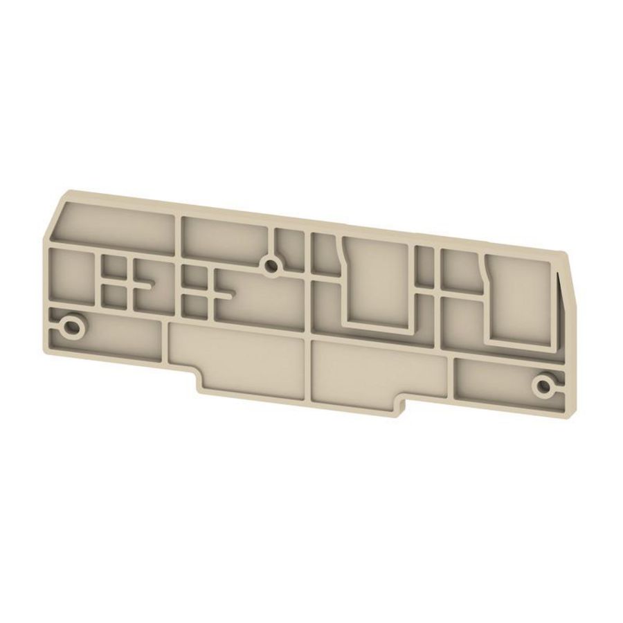 Afsluit- eindplaat (terminal) h:100.1mm b:3.25 VVE=50