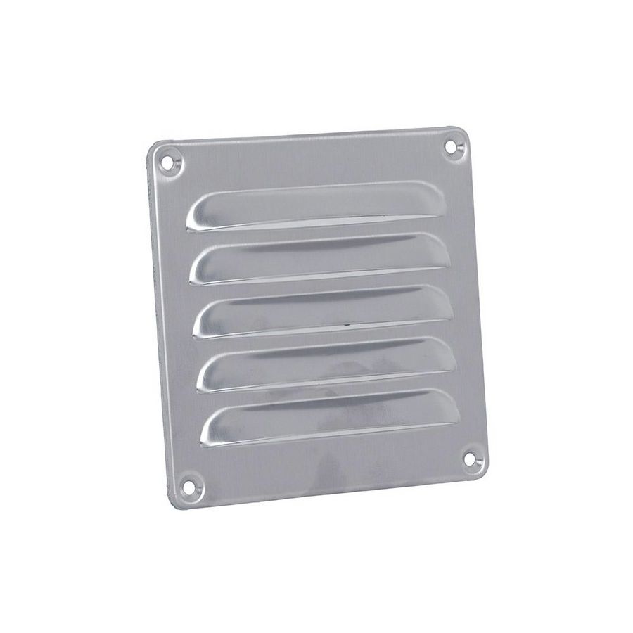 RVS schoepenrooster 120x120mm