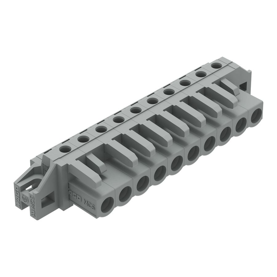 THT FE steker HA raster 5mm grijs 232-240/031-000 VVE=25