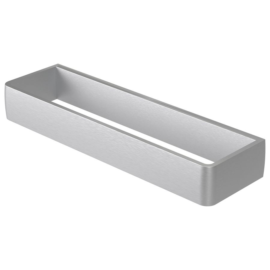 Gastenhanddoekhouder geborsteld aluminium 25cm ALINE
