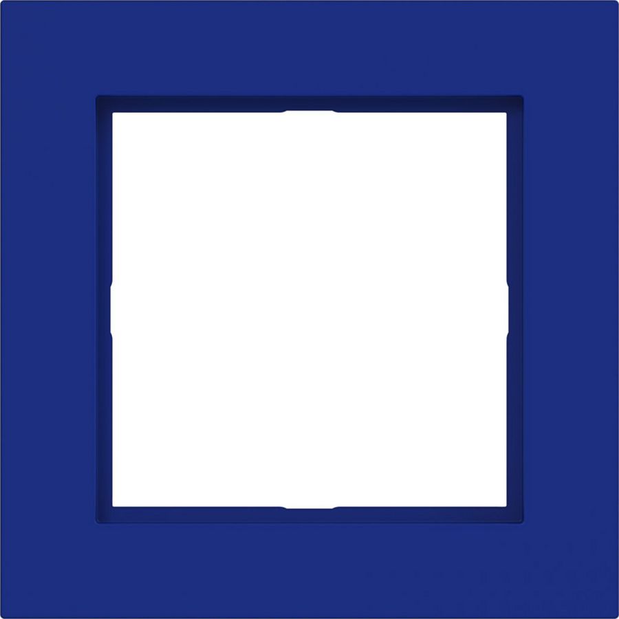 LED-afdekraam 1-voudig, A.1, cobalt, mat
