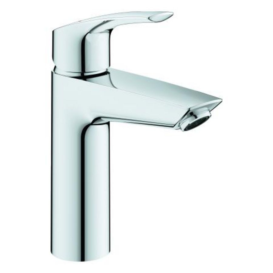 Eurosmart M-size wastafelmengkraan energy saving gladde body incl. push-open plug 1.1/4" (prof)
