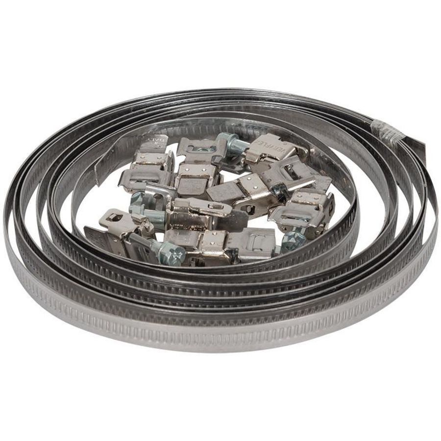 DHZ-Slangklemset rvs (3mtr. Multiband + 8 losse klemmen) VVE=20