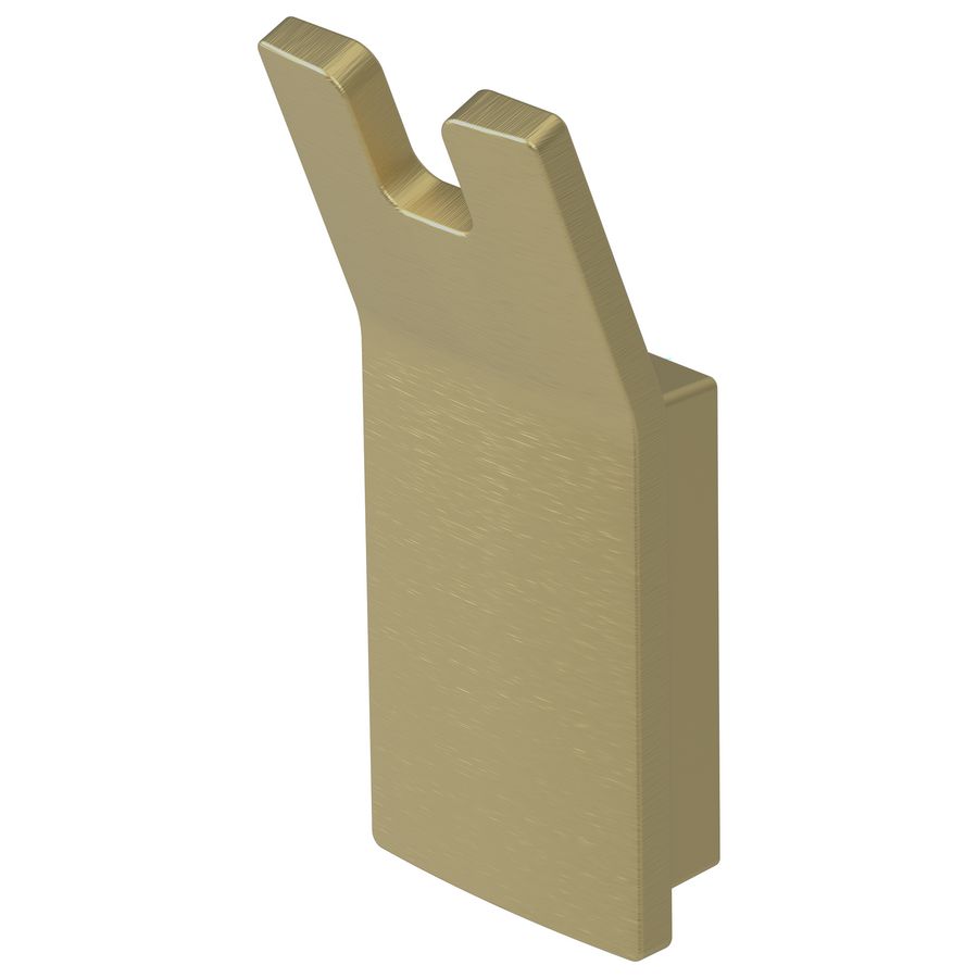 Dubbele haak goud aluminium ALINE