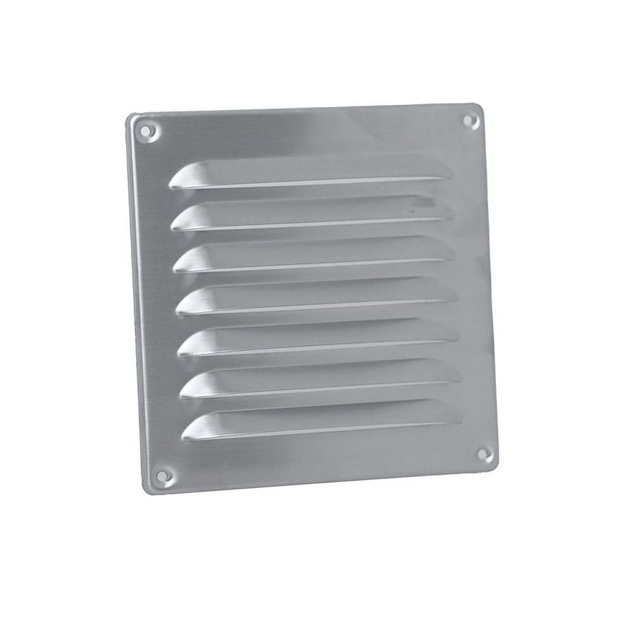 RVS schoepenrooster 160x160mm