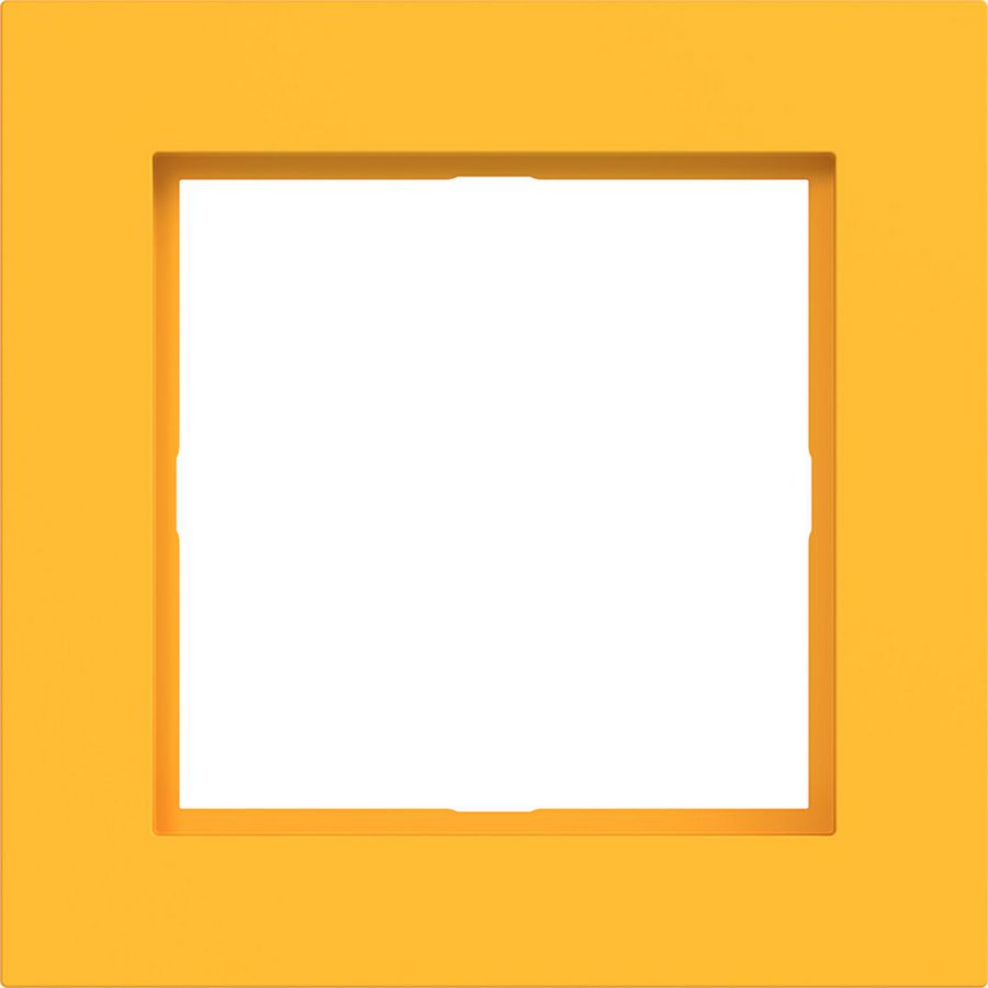 LED-afdekraam 1-voudig, A.1, saffron, mat