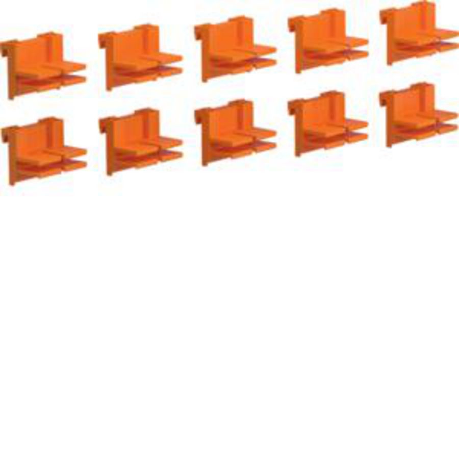 Zak a 10st. Bevestigingsadapter voor WAGO-klem 2273-202