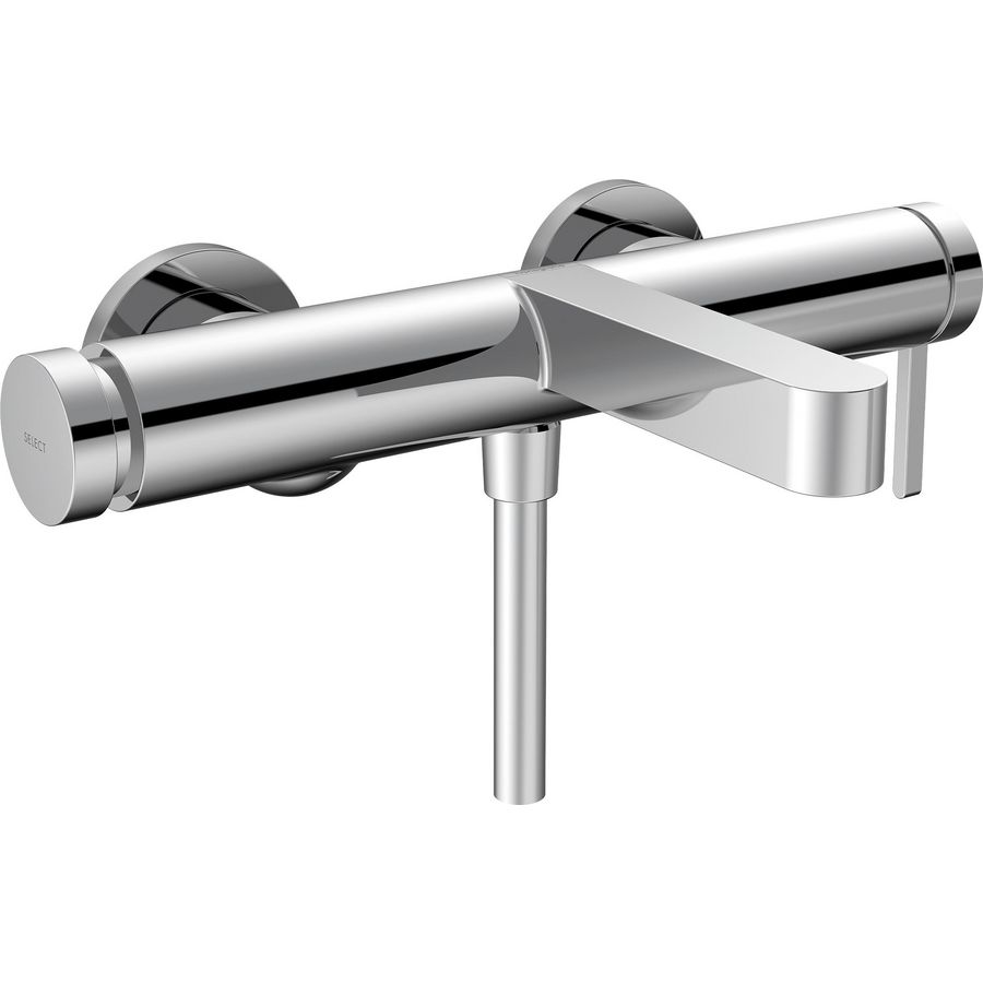 Finoris 1-hendel badmengkraan chroom HoH 150mm incl. S-koppelingen