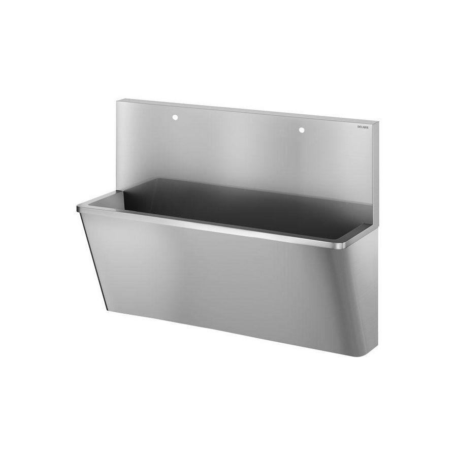 Medische scrub HYGIENE L.1400 2 kraangaten Ø22 RVS 304 mat