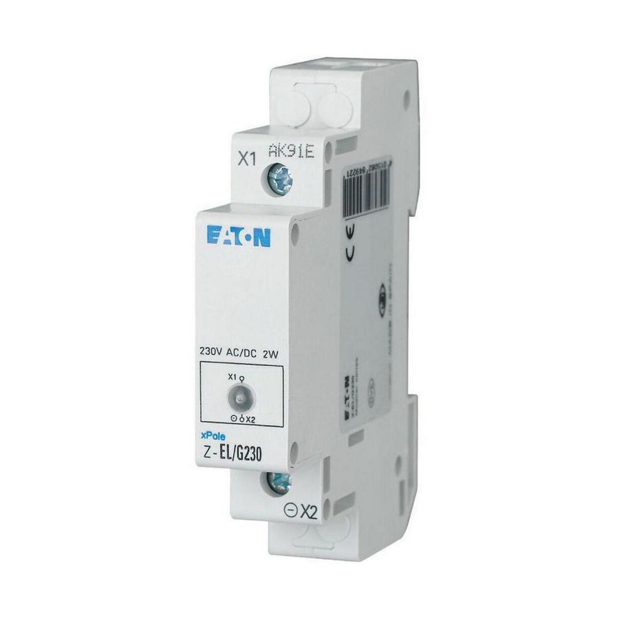 Signaallamp 110-240V AC/DC 1xLED Groen VVE=2