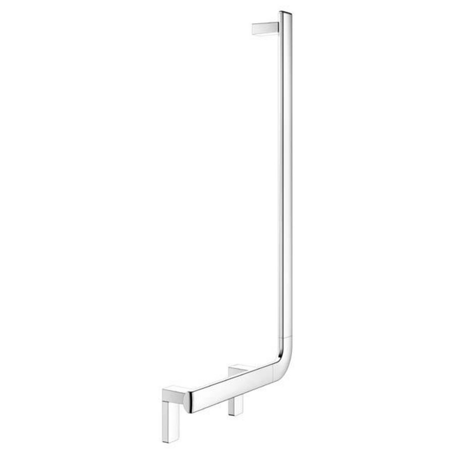 Hoeksteun 90° rechter uitvoering 381/851mm verchrd