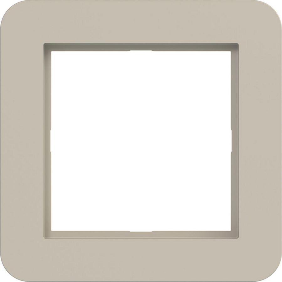 LED-afdekraam 1-voudig, C.1, sand, mat