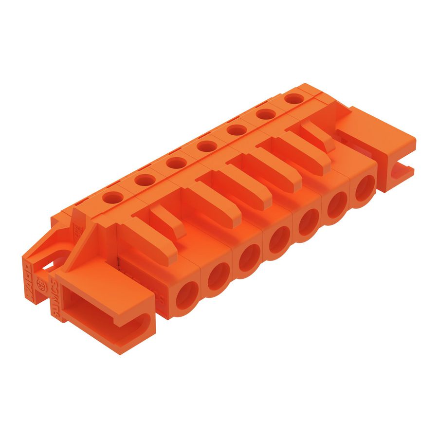 THT FE steker HA raster 5,08mm oranje 232-267/047-000 VVE=50