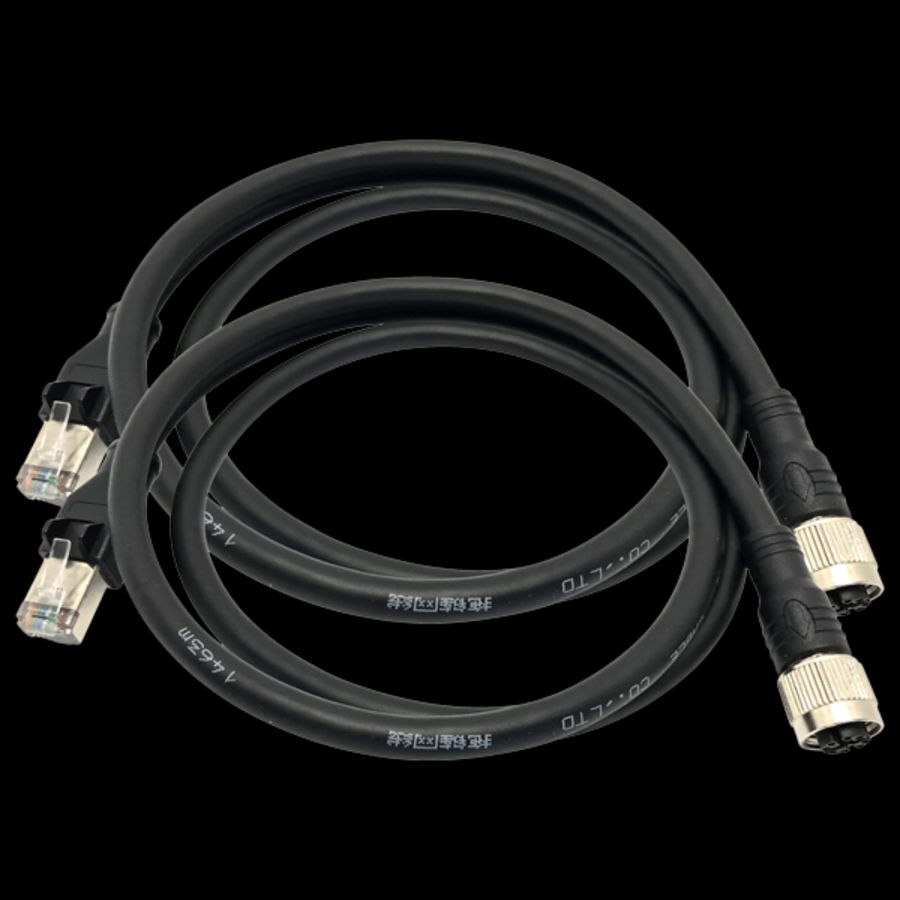 Adapter kabel PROFINET RJ45m-M12f X coded 1m 2 st.