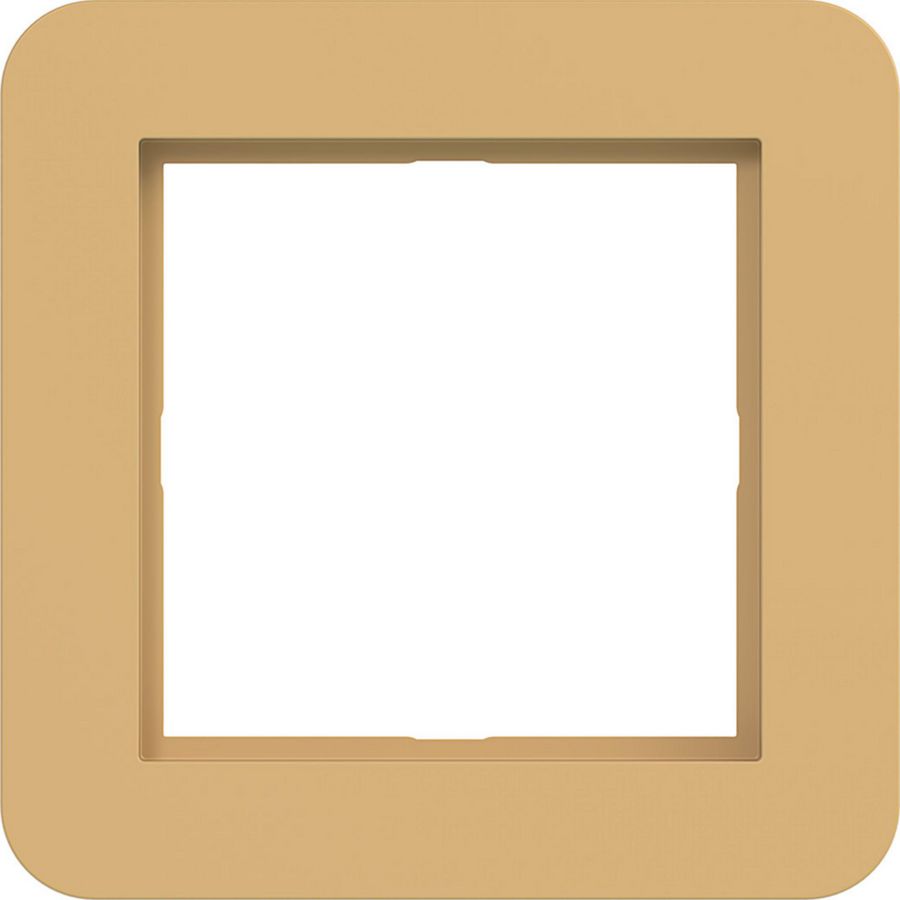 LED-afdekraam 1-voudig, C.1, hazel, mat