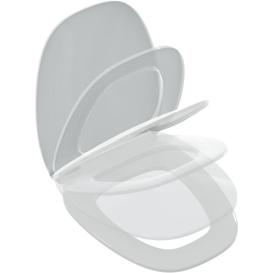 Dea closetzitting met deksel wit softclose