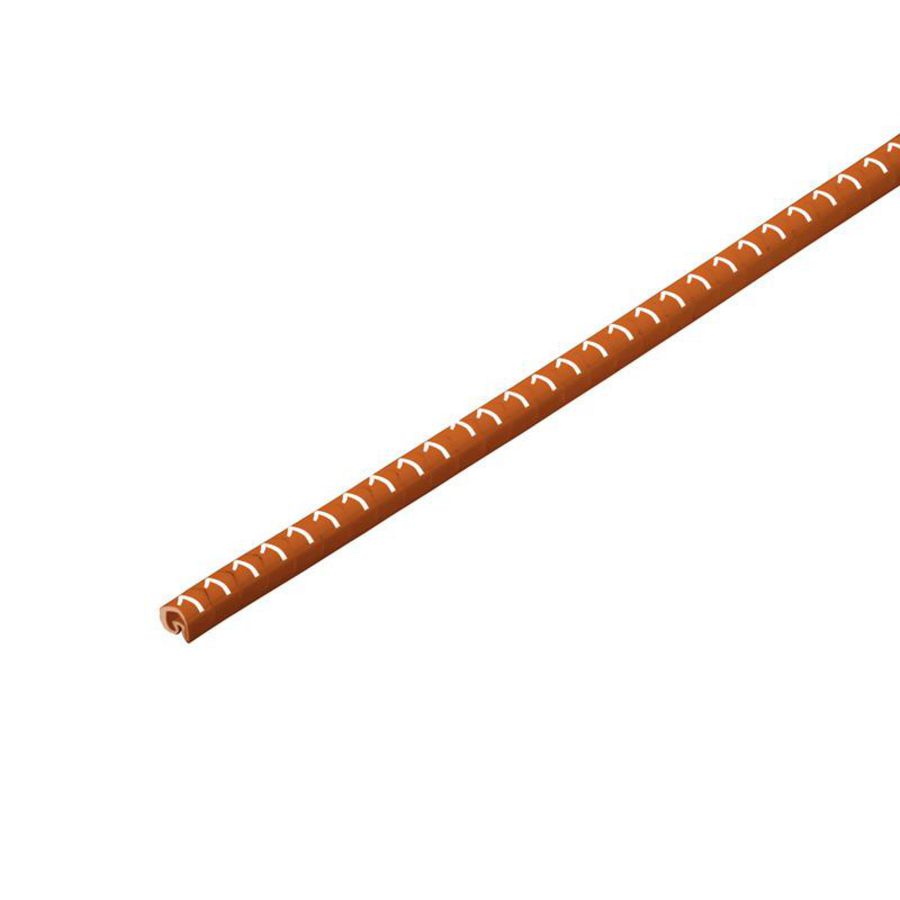 Kabelcoderingsyst. bruin O.D.1.3-3mm PVC s VVE=500