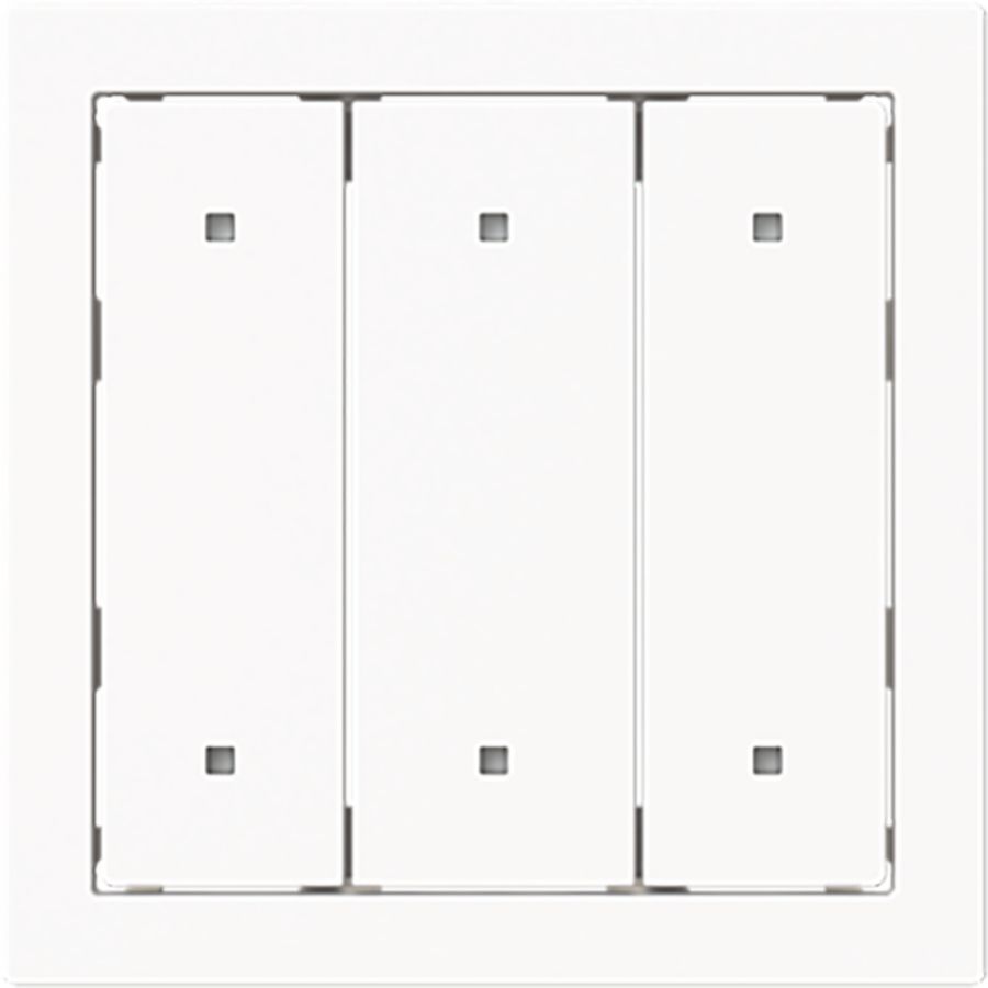 Bedieningswip 3v met lens art-matwit (2570-30-44M)