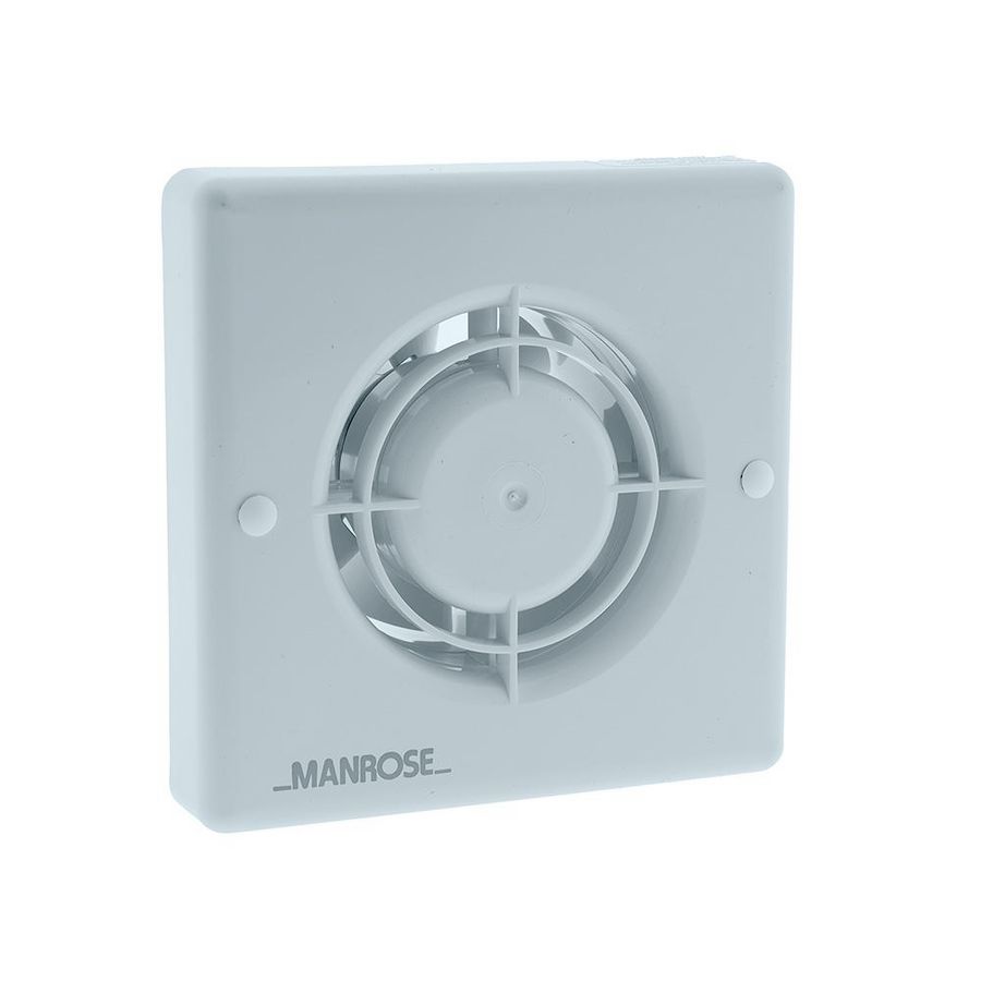 Badkamer-/ toiletventilator CR 100 TP wit