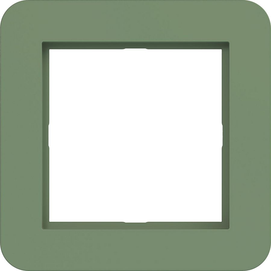 LED-afdekraam 1-voudig, C.1, aloe, mat
