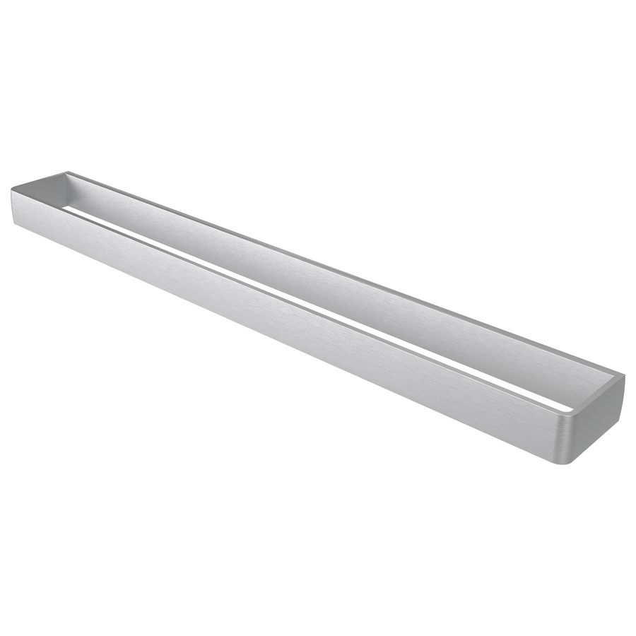 Enkele handdoekhouder geborsteld aluminium 60cm ALINE