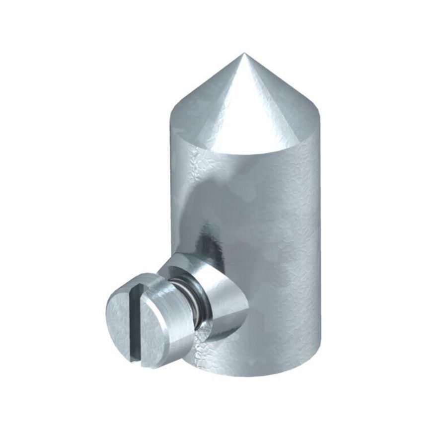 Vangspits 35mm zink galvanisch verzinkt VVE=10