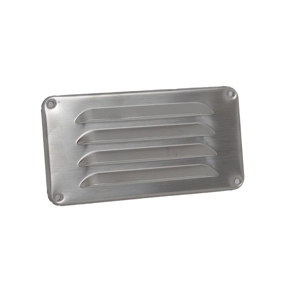 RVS schoepenrooster 180x90mm