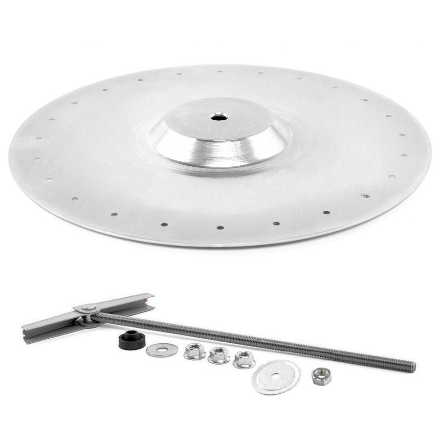 Tuimelanker SolarFix Hout-Staal Isolatie 29-38cm 747691