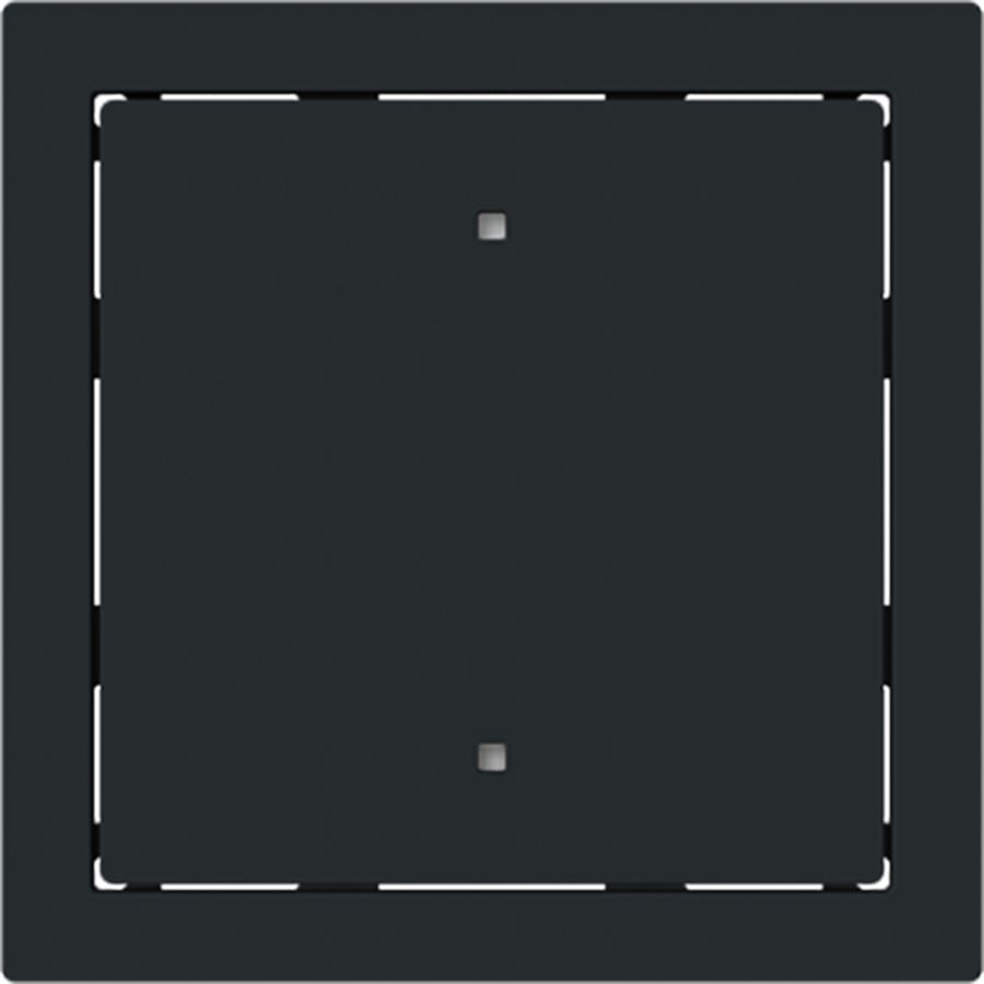 Bedieningswip met lens art-matzwart (2570-10-45M)