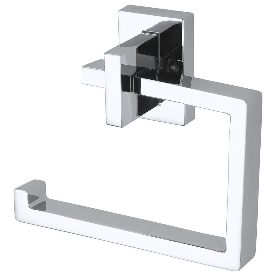 Closetrolhouder zonder klep chroom EDGE