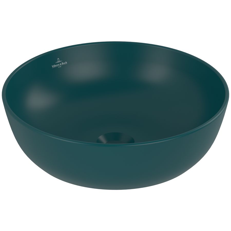 Opzetwastafel Artis  Ø430mm Teal zonder overloop CeramicPlus
