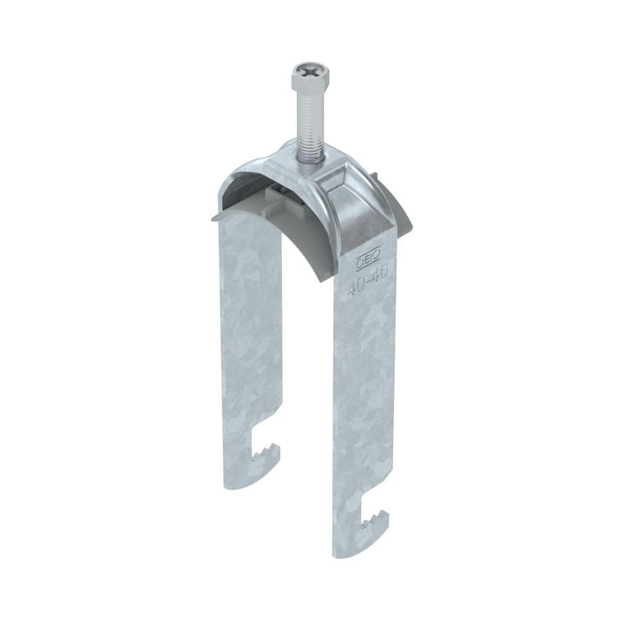 Beugelklem 2056 2vgd 40-46mm staal verzinkt VVE=50