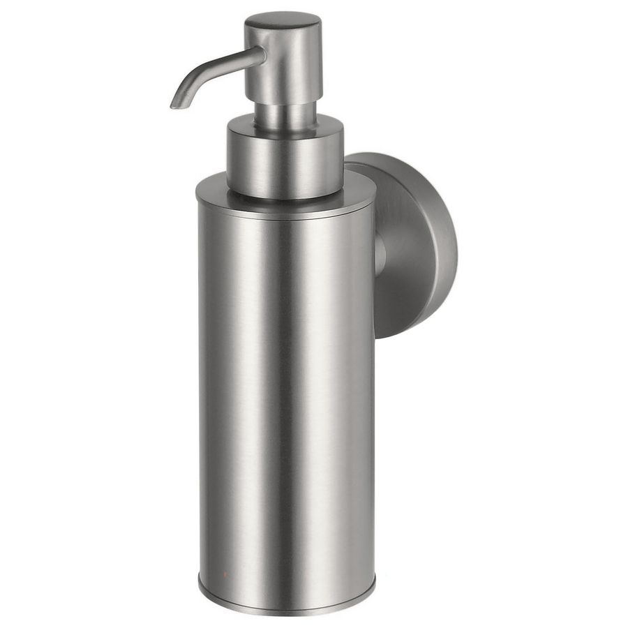 Zeepdispenser chroom geborsteld/ rvs look TEC KOSMOS