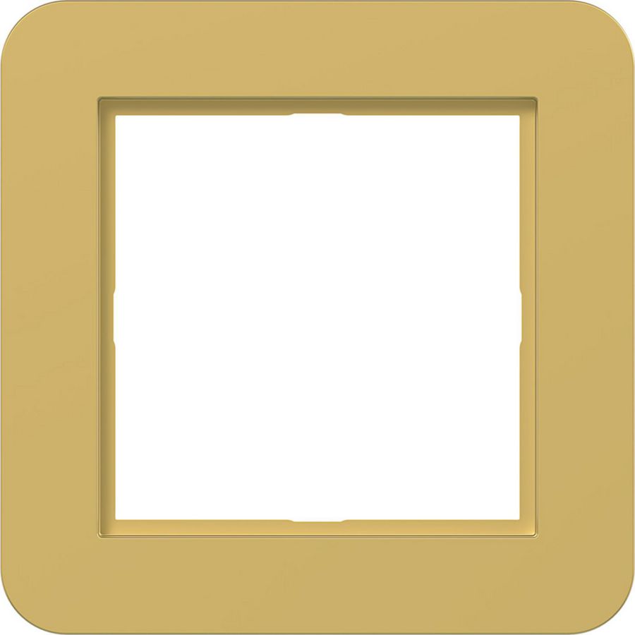 LED-afdekraam 1-voudig, C.1, gold, metalic