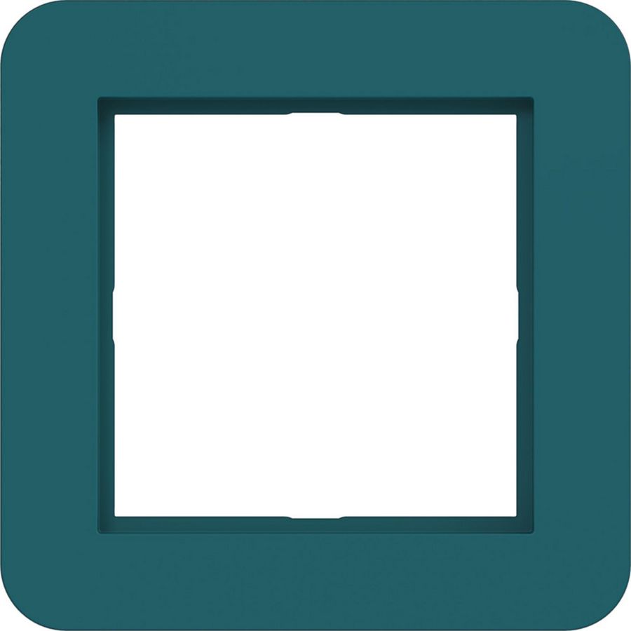 LED-afdekraam 1-voudig, C.1, azure, mat